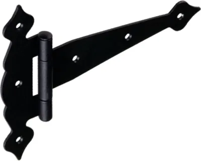 Obrázok produktu pre Záves stavebný dekoračný 200+50x190mm 2,5mm čierny