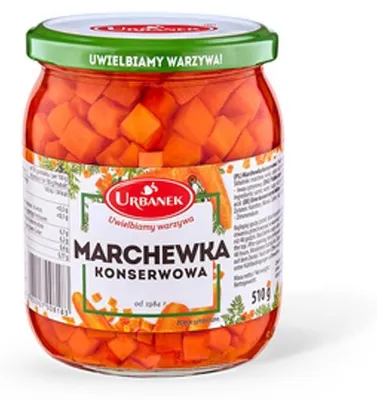 Zdjęcie produktu dla Marchewka konserwowa 510g Urbanek