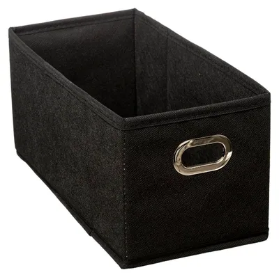 Produktbild von 5five Simply Smart Aufbewahrungskorb Mix N Modul, Pappe, PP-Kunststoff, Schwarz, 15 x 31 cm, 160384J