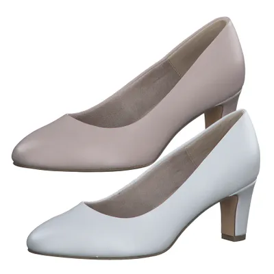 Produktbild von Tamaris Damen Schuhe elegante Pumps Blockabsatz 1-22419-28, Größe:38 EU, Farbe:Weiß