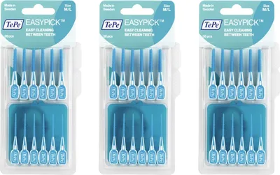 Produktbild von 3x TePe Easy Pick M/L blau 3x 36 Stück