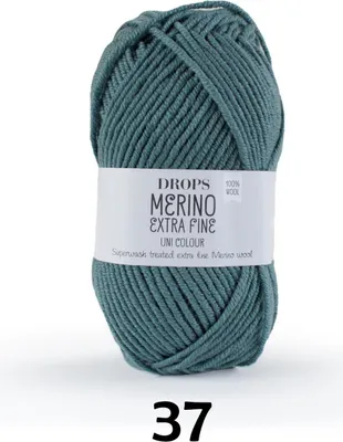 Image de DROPS Merino Extra Fine, Uni Colour 37 nebelwald