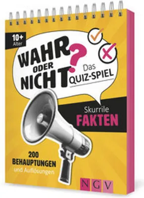 Obrázek produktu pro Wahr oder nicht? Skurrile Fakten I Das Quizspiel