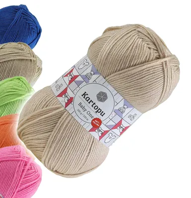100g Strickgarn Kartopu BABY ONE Antipilling beige