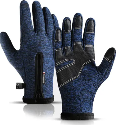 Produktbild von Herren- und Damen-Winterhandschuhe, wasserdichte warme Handschuhe, fingerspitzenempfindlich,
