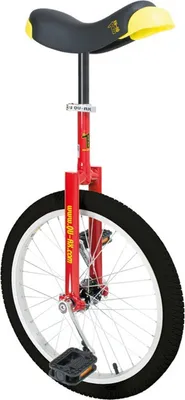 Produktbild von QU-AX 1101 Luxus 20' Einrad Alufelge, rot/gelb