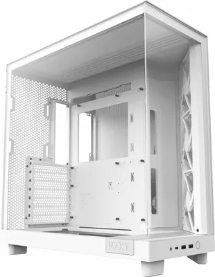 Image de NZXT H6 Flow RGB Midi Tower Blanc