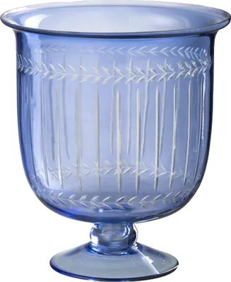 Produktbild von J-Line Windlicht/Vase Tarifa Glas Blau