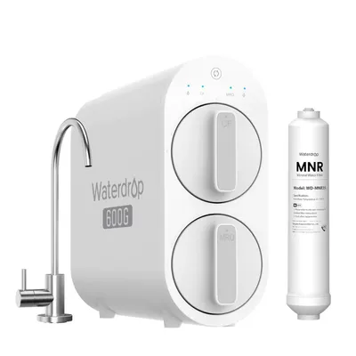 Zdjęcie produktu dla System filtracji wody z odwróconą osmozą Waterdrop WD-G2P600, z 1 filtrem do wody WD-MNR35