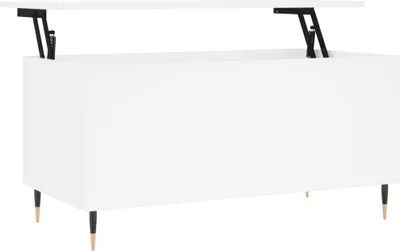 Obrázok produktu pre vidaXL Konferenčný stolík biely 90x44,5x45 cm Drevo Materiál