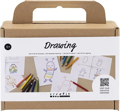 Immagine prodotto di Mini set creativo disegno, mostri