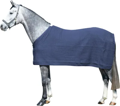 Produktbild von EQuest Pferdedecke Climatherm III, Regular - Navy, M 135 cm
