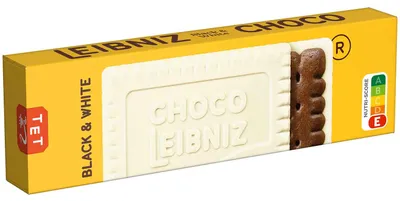 Immagine prodotto di Bahlsen Leibniz Black and White, biscotti al cacao con cioccolato bianco, biscotti al cacao, 125 g