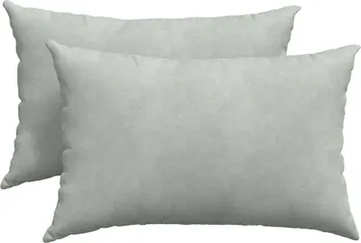 Obrázok produktu pre vidaXL Vankúš na pohovku 2 kusy svetlosivý 60 x 40 cm manšestrová látka