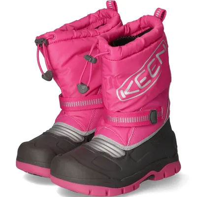 Productafbeelding van KEEN Kinder Snow Troll WP schoenen, fuchsia/paars-zilver, maat US 13