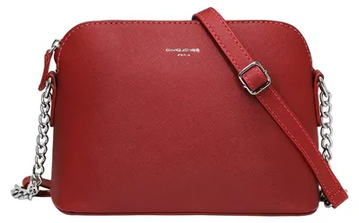 Zdjęcie produktu dla David Jones - Damska torebka na ramię - Torebka damska, skóra ekologiczna - Model typu crossbody