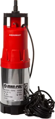Obrázek produktu pro MAR-POL Ponorné tlakové čerpadlo 1000 W AQUASMART™ - M79963