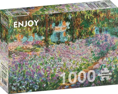 Image de Puzzle 1000 pièces Enjoy – Claude Monet : Le Jardin de l'artiste à Giverny