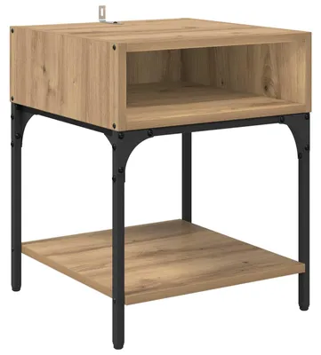 Produktbild von Nachttisch Artisan-Eiche 40 x 40 x 50 cm Holzwerkstoff