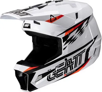Zdjęcie produktu dla Kask Leatt 3.5 V25 Offroad Junior Biały M Biały M