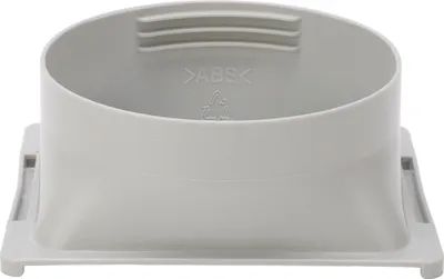 Produktbild von 5.9in 6in Portable Klimaanlage Einheit Auspuff Fitting Adapter quadratisch zu Runde Schlauch-Koppler