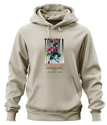 Productafbeelding van Giyu Tomioka, Demon Slayer, Water Hashira, Katana, Anime Cosplay, Uni Hoodie, Trui met capuchon, Naturel, Maat S