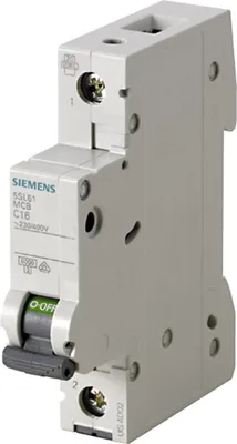 Produktbild von Siemens Leitungsschutzschalter 1polig 6 A 230 V, 400 V 5SL6106-7 (5SL6106-7)