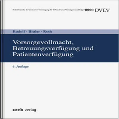 Obrázok produktu pre Vorsorgevollmacht, Betreuungsverfügung und Patientenverfügung