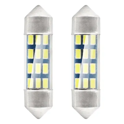 Immagine prodotto di Festone LED Żarówki 3014 12SMD 36 mm bianco 12V Luce interna auto
