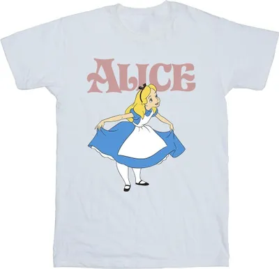 Produktbild von Disney - "Alice In Wonderland Take A Bow" T-Shirt für Herren BI10166 (4XL) (Weiß)