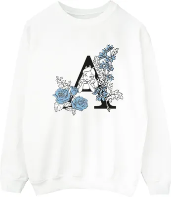 Produktbild von Disney - "Alice in Wonderland" Sweatshirt für Herren BI7915 (XL) (Weiß)