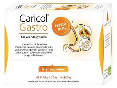 Obrázek produktu pro Caricol Gastro Sticks na gastritidu, 42 tyčinek