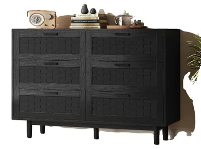Immagine prodotto di Mobile contenitore, sei cassetti, design elegante, colore nero