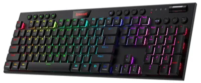 Immagine prodotto di Tastiera da gioco – Wireless e meccanica – Basso profilo con illuminazione RGB – Nera