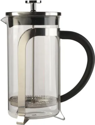 Produktbild von Leopold Vienna LV01533, Französische Presse, 1 l, Schwarz, Edelstahl, Transparent, Glas, Kunststoff, Edelstahl