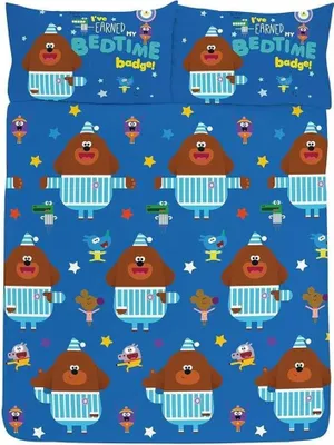 Obrázek produktu pro Hey Duggee - Oboustranné ložní prádlo TC154 (jednolůžko) (barevné)