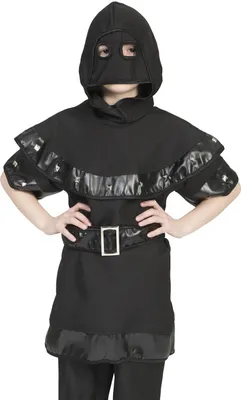 Produktbild von Henker Jungen Kostüm Schwarz 164