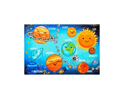 Immagine prodotto di Tappeto Obsession Torino Kids 230 Sistema solare 160x230cm