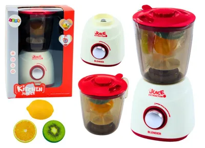 Produktbild von Mixer für Kinder, rotierende Lichter, Sound, Früchte, 3 Stk