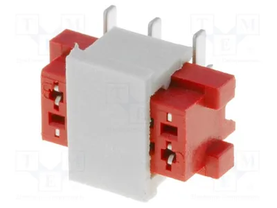 Image de 2 x plaque de connexion, broches : 6. Connecteur femelle 30V, 1A -6-0-06-1 - Connecteur, pas de 1,27 mm