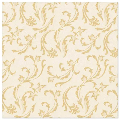 Immagine prodotto di 50 Servietten ROYAL Collection 1/4-Falz 40 cm x 40 cm champagner Damascato