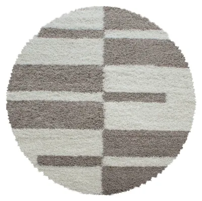 Immagine prodotto di Gala Shaggy tappeto pelo lungo rotonda Ø 120cm beige