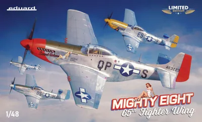 Produktbild von Eduard Plastic Kits 11196 - 1:48 MIGHTY EIGHT: 65th Fighter Wing - Neu