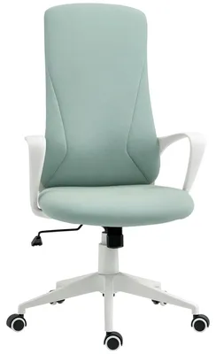 Immagine prodotto di Vinsetto Sedia da Ufficio Ergonomica e Imbottita con Altezza Regolabile e Dondolo, 62x56x110-119.5 cm, Verde
