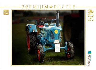 Produktbild von CALVENDO Puzzle Traktor Oldtimer Lanz Bulldog | 500 Teile Lege-Größe 48 × 36 cm Foto-Puzzle für Erwachsene
