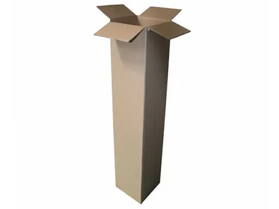 Produktbild von 1x Faltkarton Versandhülsen 1100x200x200mm 1-wellig braun