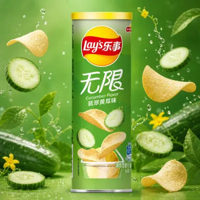 Immagine prodotto di Lay's Stax Cetriolo China 90g