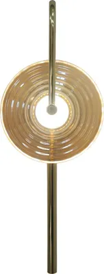 Zdjęcie produktu dla Kinkiet LED PLATO bursztynowy 6W Odcienie bieli 639lm szkło wym:52x16x20cm IP20 Light Prestige