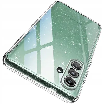 Zdjęcie produktu dla Etui do Samsung A57 CASE CLEAR BROKAT BŁYSZCZĄCE MIENIĄCE 2MM + SZKŁO 9H