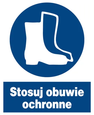 Produktbild von ZNO-8 - Arbeitsschutzzeichen - Schutzschuhe tragen